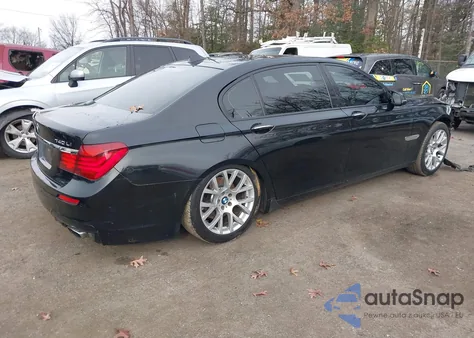 2013 BMW 740Li xDrive z USA, uszkodzony, nr VIN WBAYF4C57DDE23883